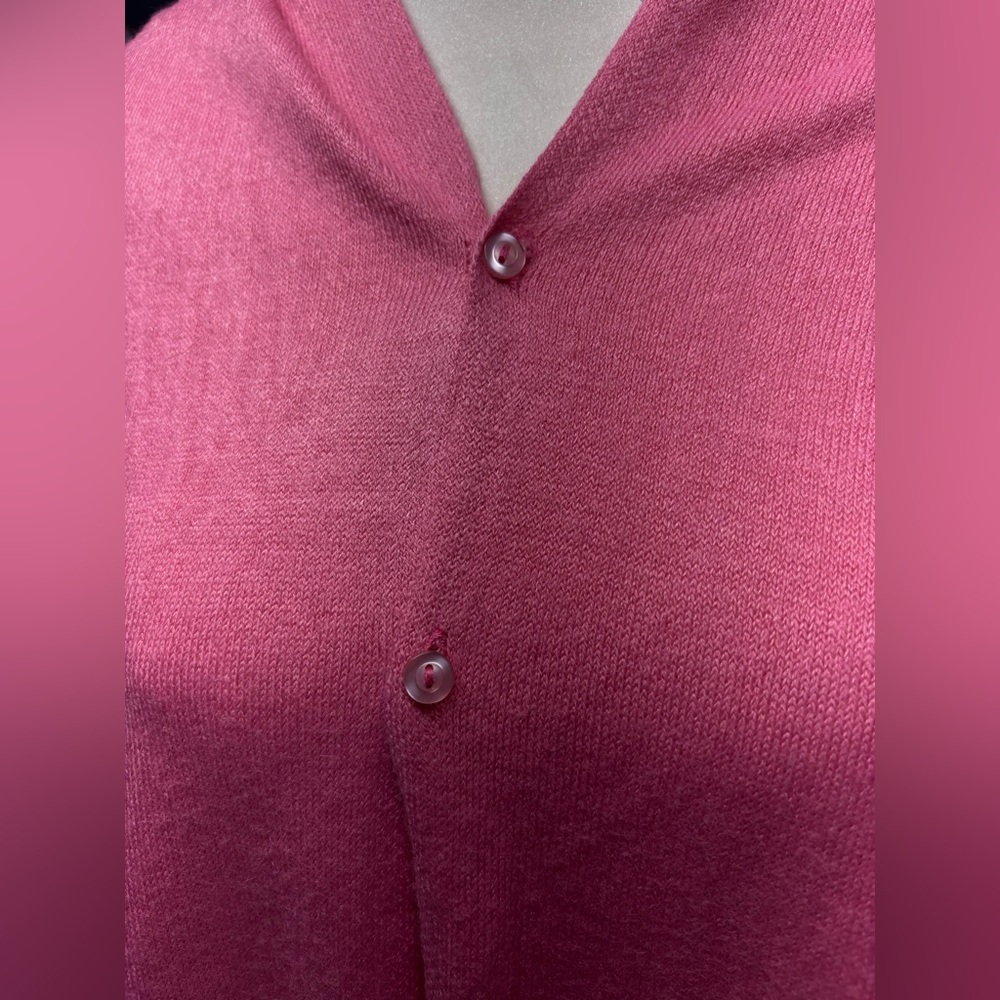 Soft Pink Cardigan Scarf/Shawl for Summer Evenings Multiple Ways to wear - Picture 2 of 5
